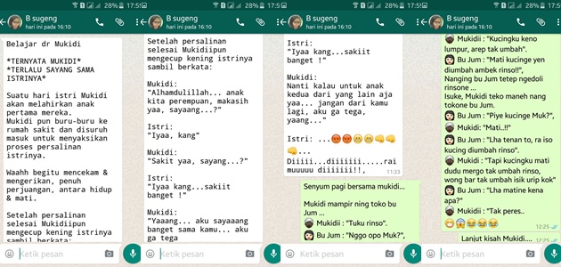 Heboh di Medsos, Begini Lucunya Meme dan Humor 'Mukidi'