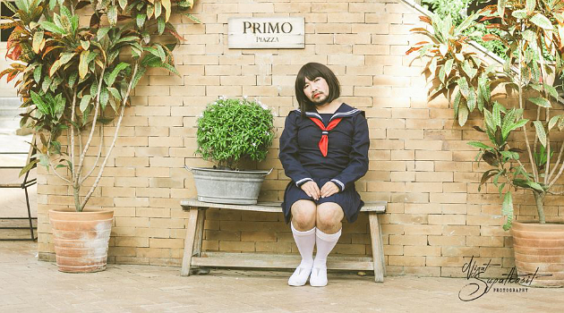 Cosplay Jadi Siswi Sekolah Foto Pria Berewok Ini Viral di Cosplay Jadi Siswi Sekolah Foto Pria Berewok Ini Viral di