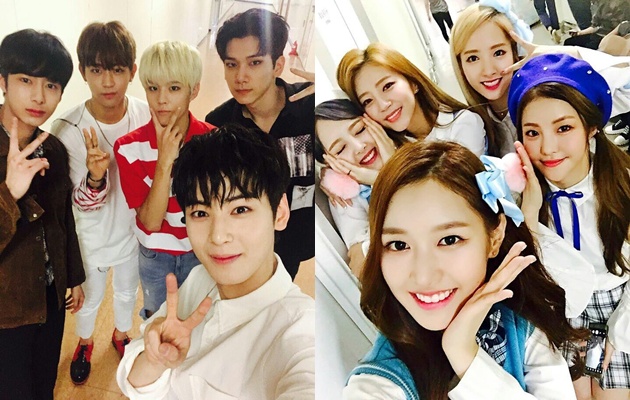 Cover Lagu U-KISS dan Kara, Intip Kolaborasi Apik Para Idol di 'Music Bank'