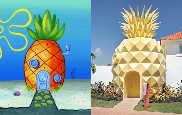  Gambar  Wow Rumah  Nanas Spongebob  Dunia Nyata Kabar Berita 