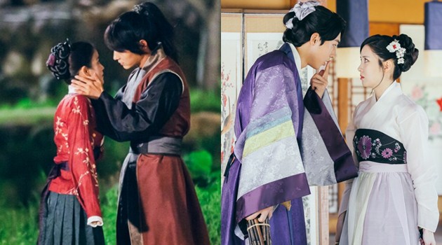 Ciuman Jun Ki-IU vs Nam Joo Hyuk-Seohyun di 'Scarlet Heart 
