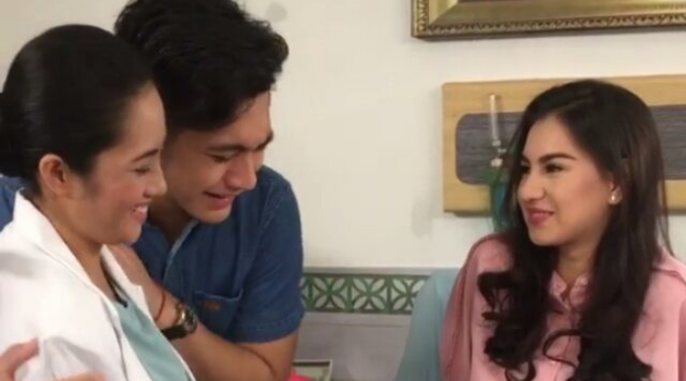 Syuting 'Anugerah Cinta', Belaian 'Mesra' Giorgino ke 