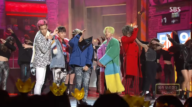 Tampil Penuh Warna, Big Bang Kece di Comeback Stage 'Inkigayo'