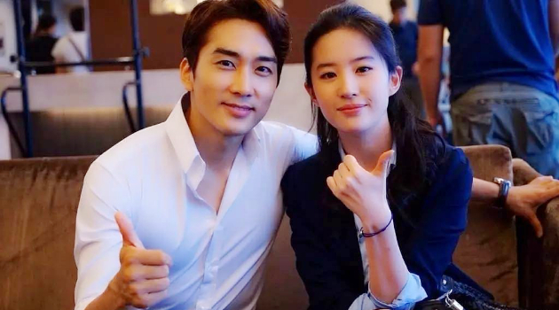 Liu Yi Fei Rela Terbang ke Korea Demi Natalan Bareng Song Seung Heon