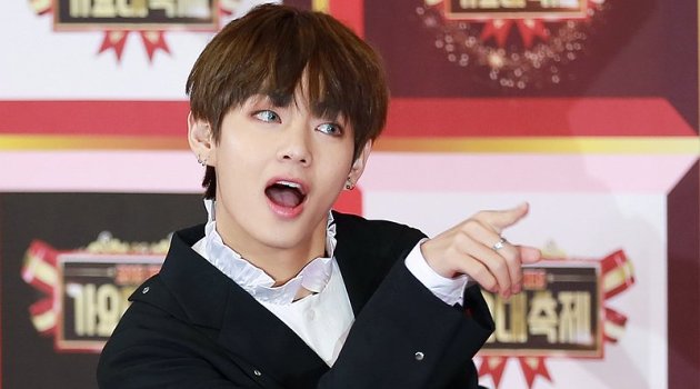 Melongo Kagum, Imutnya V BTS Berubah Jadi Fanboy Hardcore GOT7 di SBS Gayo