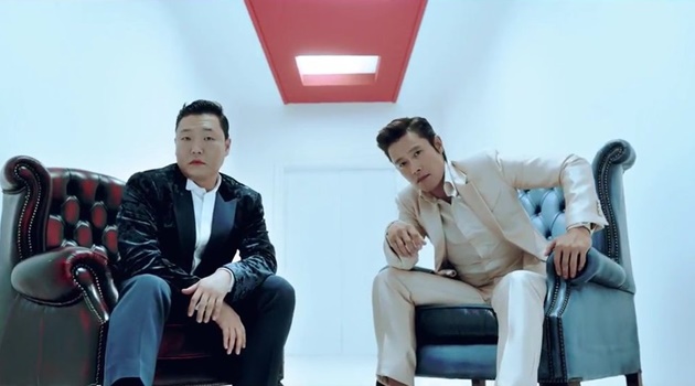 PSY Curhat Sudah Tunggu Bertahun-Tahun Demi Gaet Lee Byung Hun Jadi Model MV