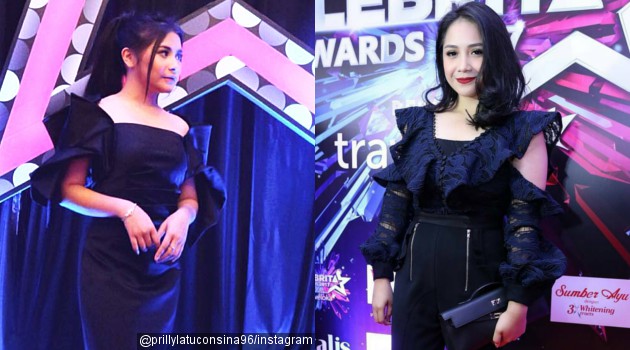 Seimut Prilly di Selebrita Awards, Nagita Dibully Pamer ...