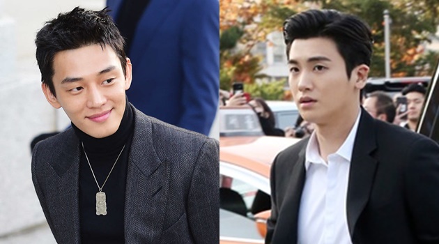 Foto Bareng SongSong, Pose Yoo Ah In-Hyungsik Bikin Ngakak