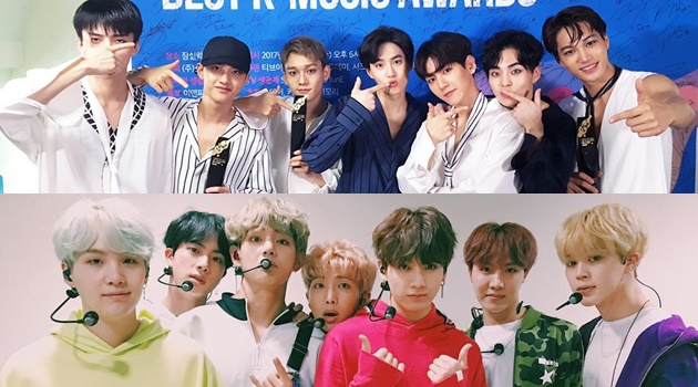 EXO - BTS cs Dikonfirmasi Tampil di MAMA 2017, Begini Pembagiannya