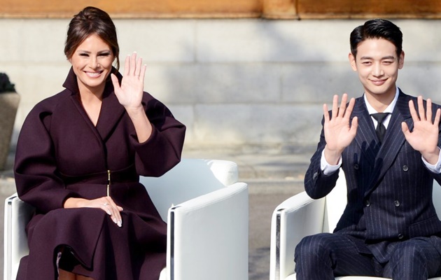 Sempat Bikin Heboh, Minho Merasa Terhormat Temani Istri Donald Trump di Korea