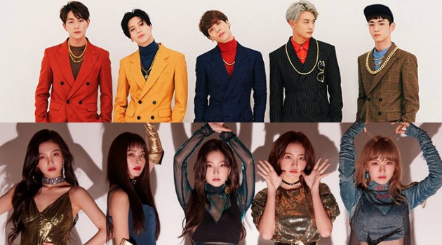 Tampil Formal, Simak Ganteng dan Cantiknya SHINee-Red Velvet di Preskon Shilla