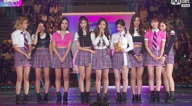 Song of the Year Dimenangkan Twice, Ini Daftar Pemenang MAMA 2017 Jepang