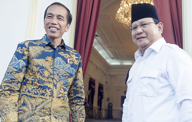 Survei Indo Barometer Soal Pilpres 2019, Elektabilitas Jokowi Tertinggi Disusul Prabowo