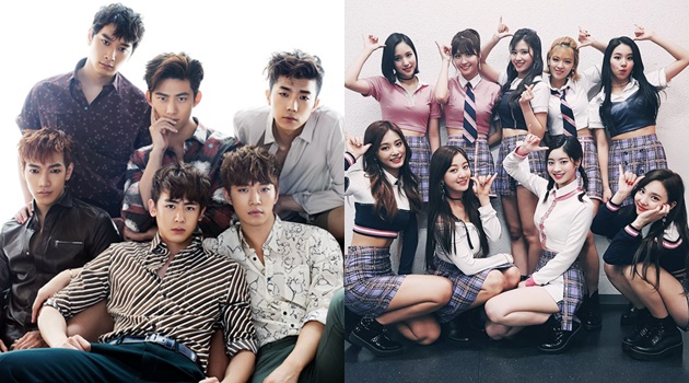 2PM dan Twice, Artis JYP Dominasi Best Selling K-Pop Album 2017 di Jepang