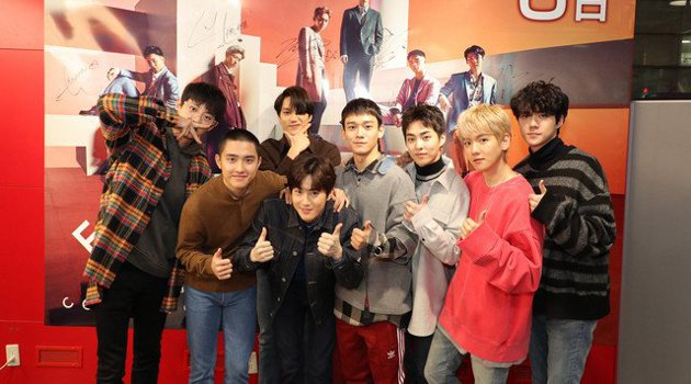 EXO Ditanya tentang Bagian Favorit dari Wajah Para Member, Begini Jawabannya