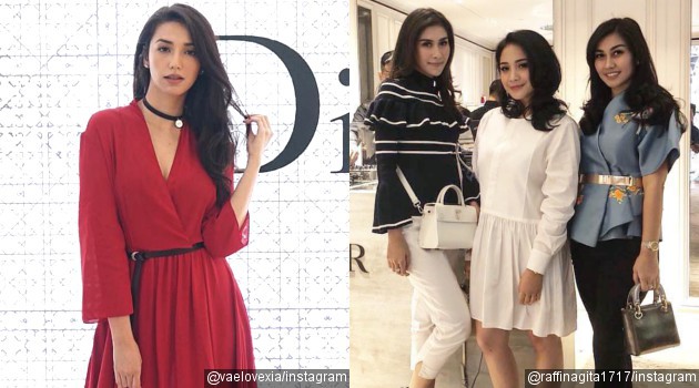 Nagita Adu Cantik Bareng Velove Vexia di Acara Butik Kelas Dunia, Raffi: Geng Belanja