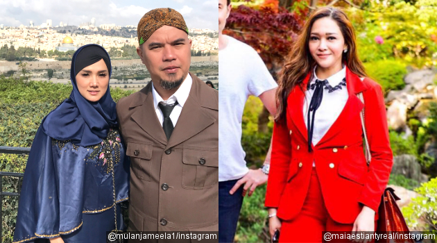 Mulan Jameela Mesra Bareng Ahmad Dhani di Yerusalem, Maia 