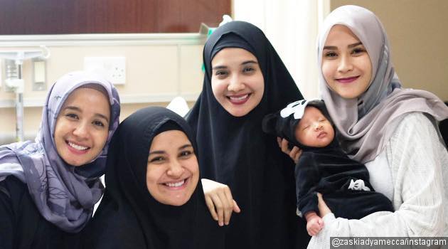 Jenguk Shireen Sungkar Bareng Geng, Zaskia Adya Mecca Tulis Caption Kocak