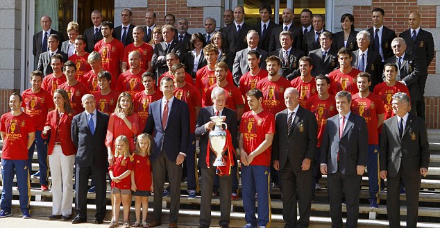 Parade Kemenangan Spanyol Sebagai Jawara Euro 2012