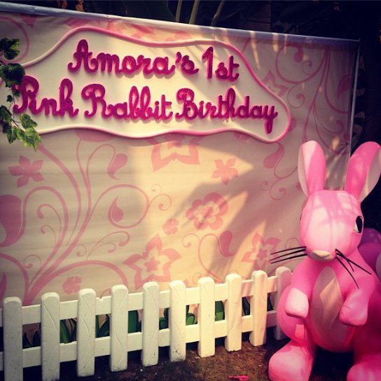 Aurel Ungkap Foto Dekorasi Pesta Ultah Pertama Amora