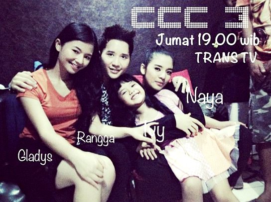 Rangga SMASH Unggah Foto Syuting 'CCC 3' Bareng Eriska Rein