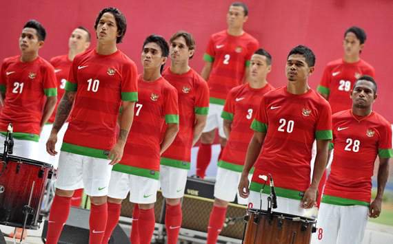 Timnas Indonesia Resmi Kenakan Jersey Baru dengan Lambang