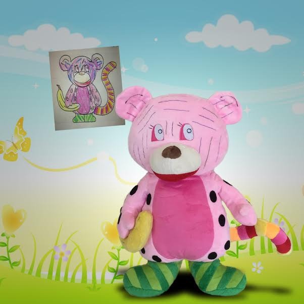 Lucunya Berbagai Boneka dari Gambaran Anak Kecil