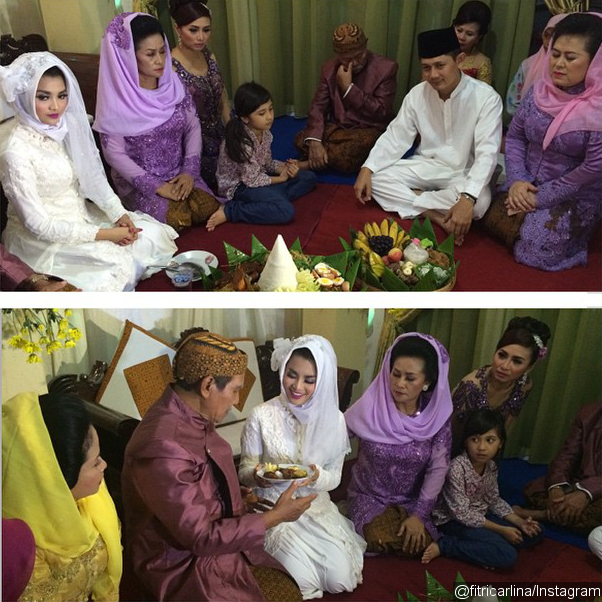 Intip Foto Pernikahan Fitri Carlina dan Pilot Hendra 