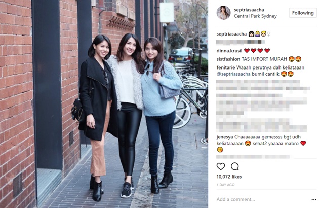 Acha Septriasa Beri Kode Jenis Kelamin Calon Buah Hati?