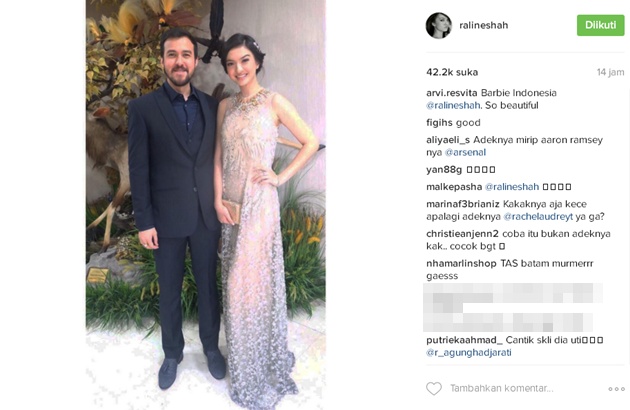 Pose Serasi Bareng Sang Adik 'Bulenya', Raline Shah Malah Bikin Netter Sedih