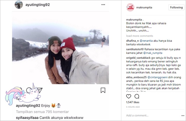 Sang Adik Ngaku Lebih Cantik dari Ayu Ting Ting, Begini 
