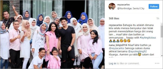 Ayu Ting Ting dan fansnya