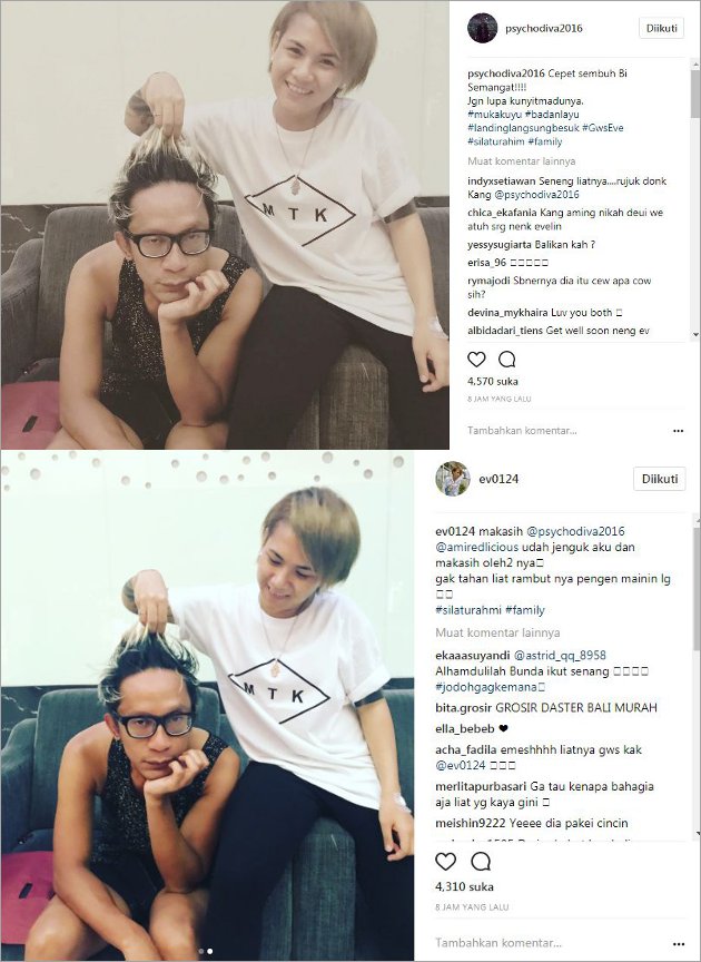 Evelyn Jatuh Sakit