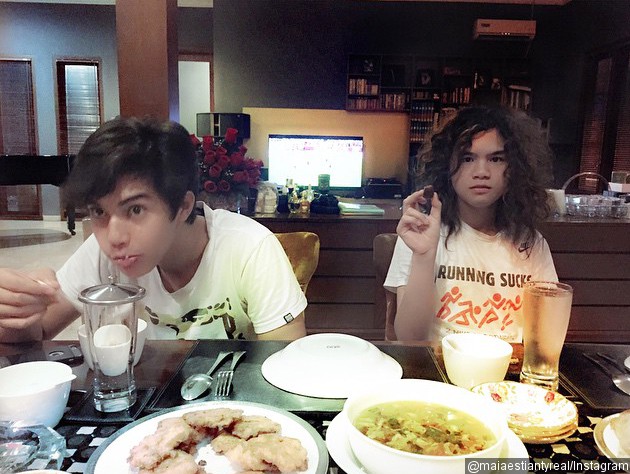 Maia buka puasa bareng El dan Dul