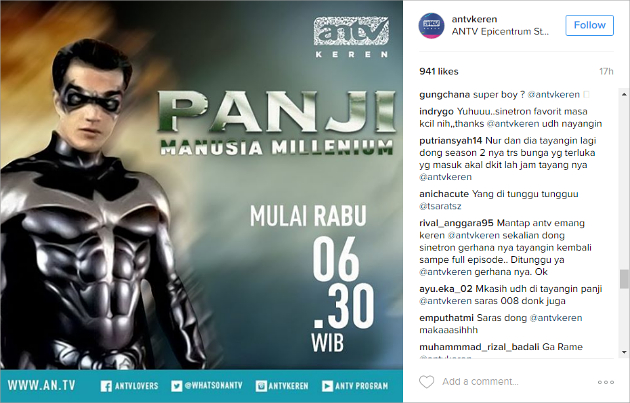 ANTV Dipuji