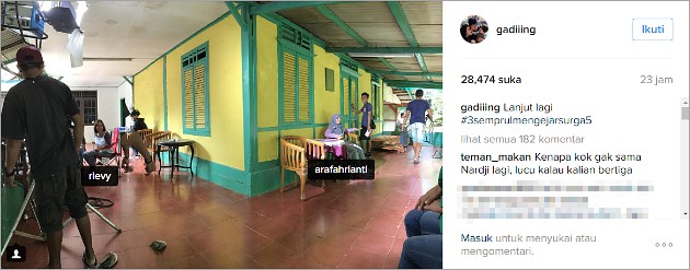 Arafah Rianti Gabung di '3 Semprul Mengejar Surga 5', Jadi Apa?