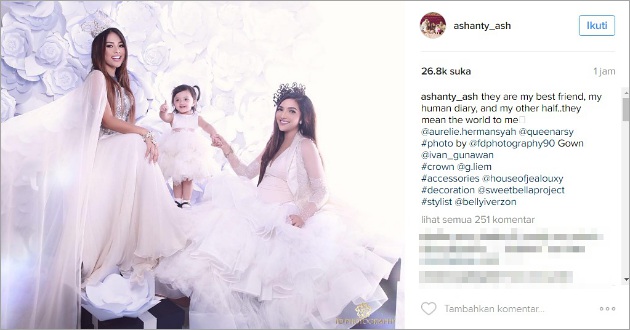 Ashanty, Aurel dan Arsy