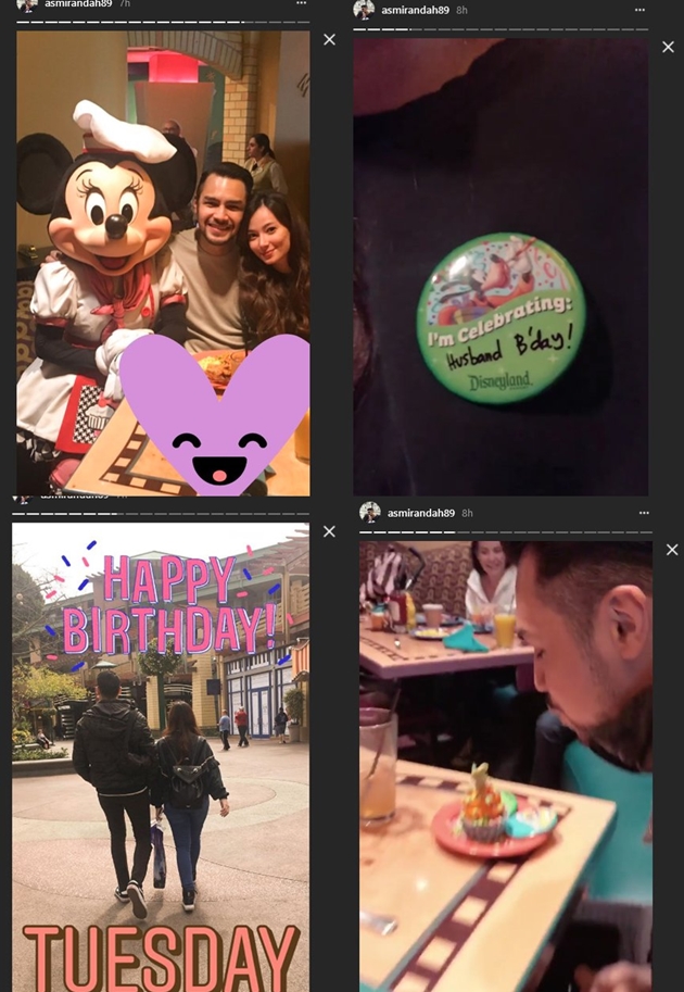 So Sweet, Intip Kejutan Asmirandah Rayakan Ultah Jonas 