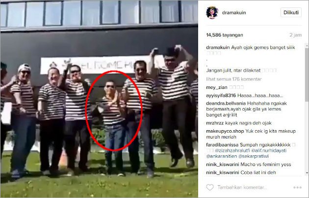 Super Kocak, Goyangan Ayah Ayu Ting Ting di Video Ini Jadi Sorotan