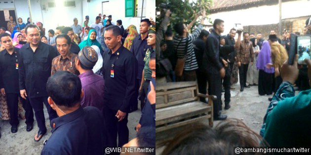 Ayah Komedian Cak Lontong Wafat, Presiden Jokowi Melayat 