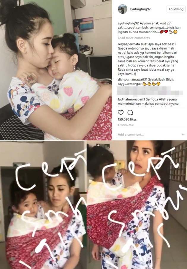 Ayu Ting Ting Buktikan Jadi Ibu Terbaik untuk Bilqis