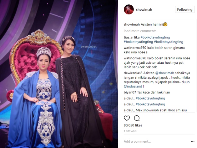 Ayu Ting Ting Jadi Asisten Soimah
