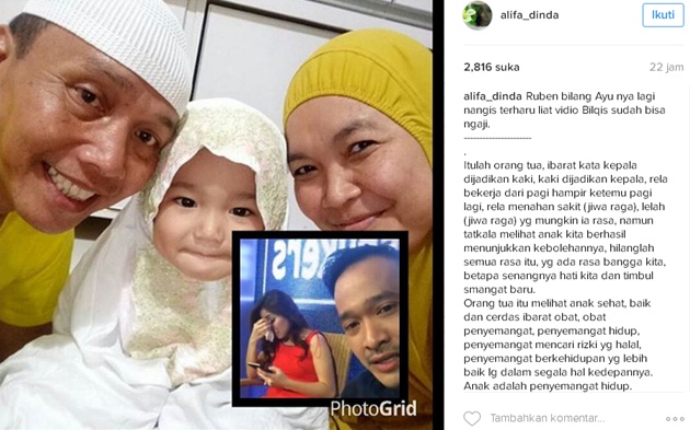 Ayu Ting Ting Menangis
