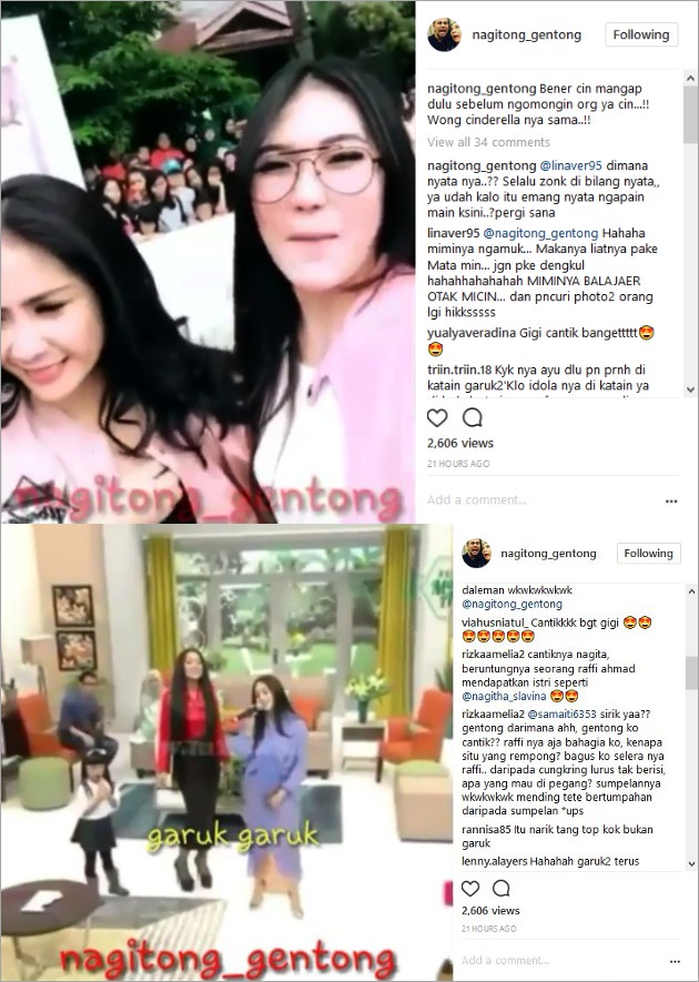 Nagita vs Ayu