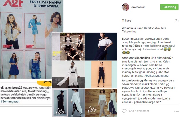 Fans Ayu Ting Ting Sebut Luna Maya Bakal Tersaingi, Netter: Beda Kelas Kelesss
