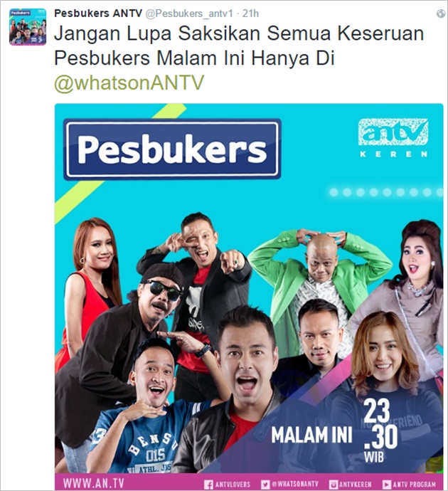 Ayu Ting Ting Didepak dari 'Pesbukers'?