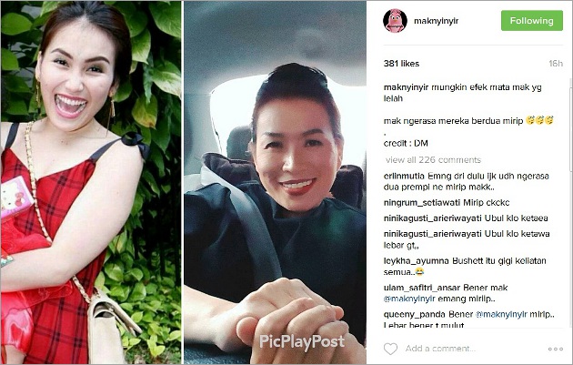 Ayu Ting Ting vs Lina Teguh