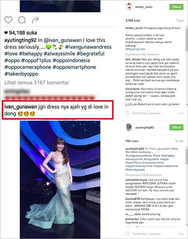Ayu Ting Ting Ngaku Suka Pakai Busana, Igun: Jangan Dressnya Aja yang di Love