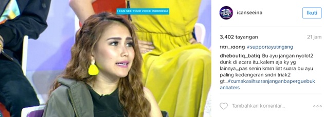 Ayu Ting Ting Dikritik Lagi