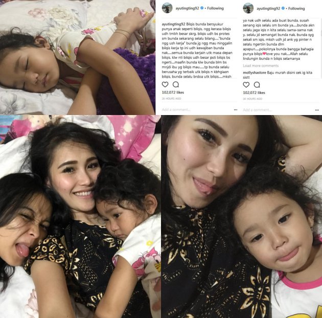 Pesan Ayu Ting Ting Untuk Bilqis
